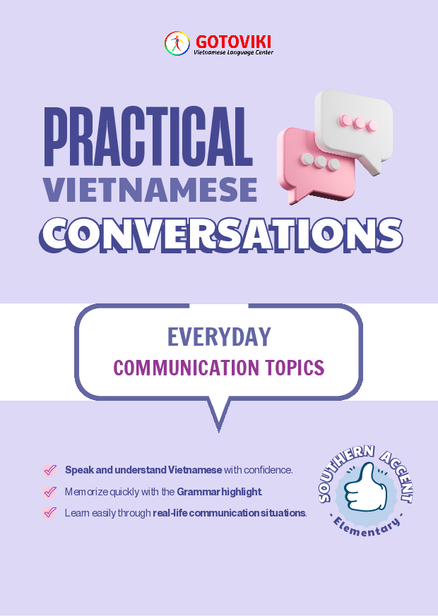 [Ebook] Pratical Vietnamese Conversations - Everyday Communication Topics